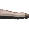 Daphne - Beige Bronze Leather