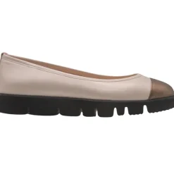 Daphne - Beige Bronze Leather