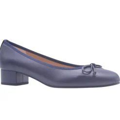 Elda - Navy Leather