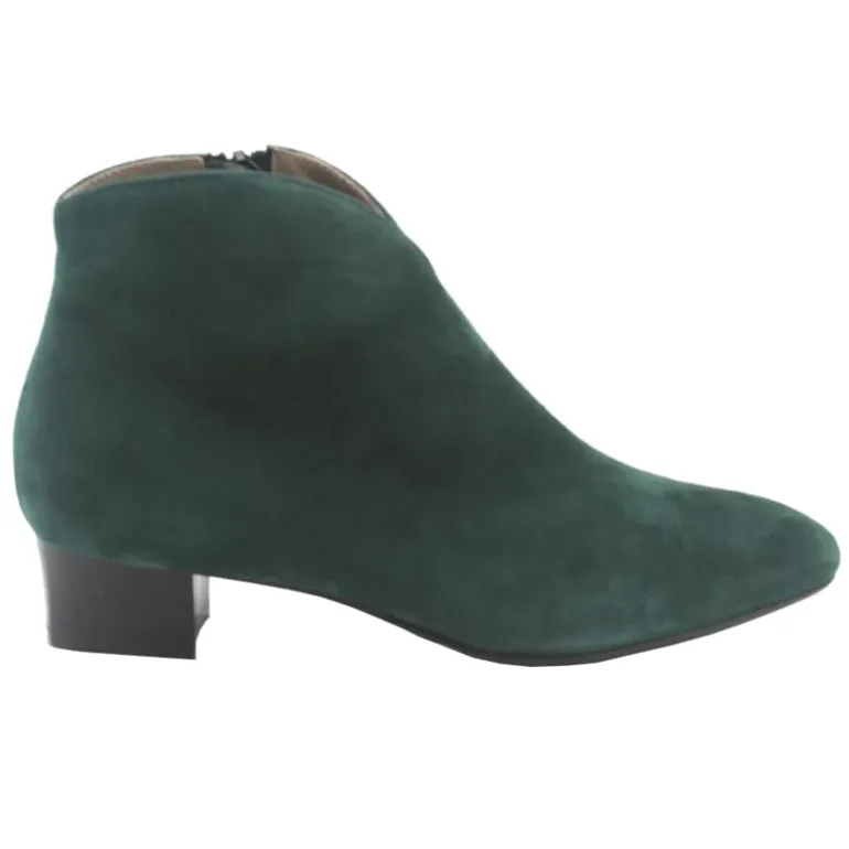 Eva - Hunter Green Suede