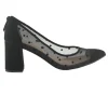Holly - Black Dot Mesh