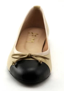 Index - Beige Black Leather