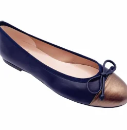 Index - Navy Bronze Leather