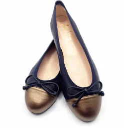 Index - Navy Bronze Leather