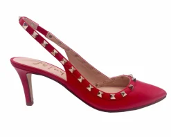 Jaclyn - Red Leather