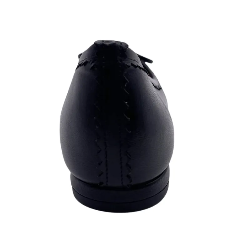 Jasmine - Black Leather