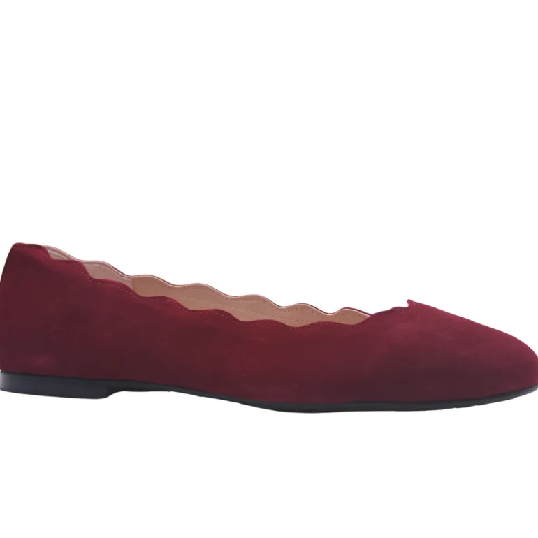 Jigsaw - Wine Suede