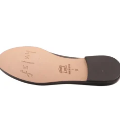 Jigsaw Leather Sole - Black Leather