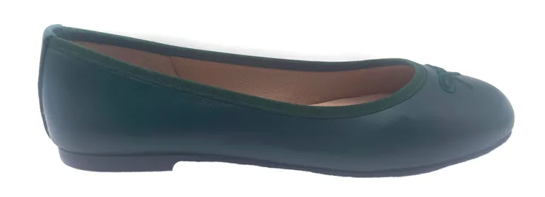 Kathy - Emerald Green Leather