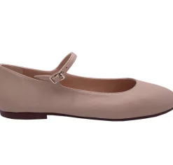 Lacey - Nude Leather
