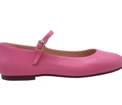 Lacey - Pink Leather