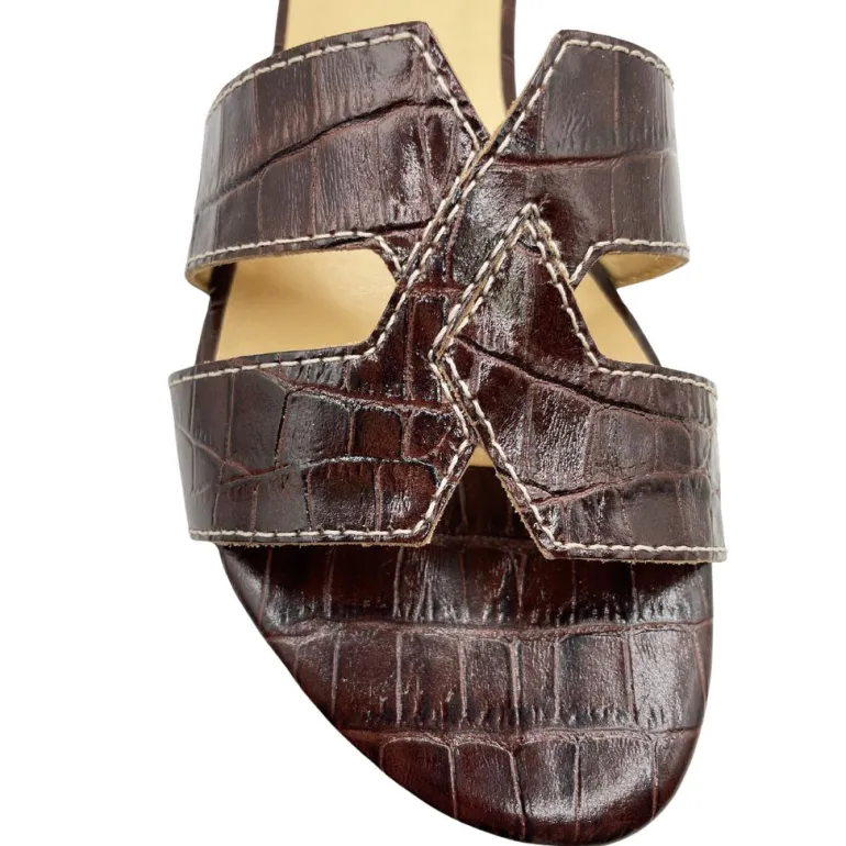 Livia - Brown Leather