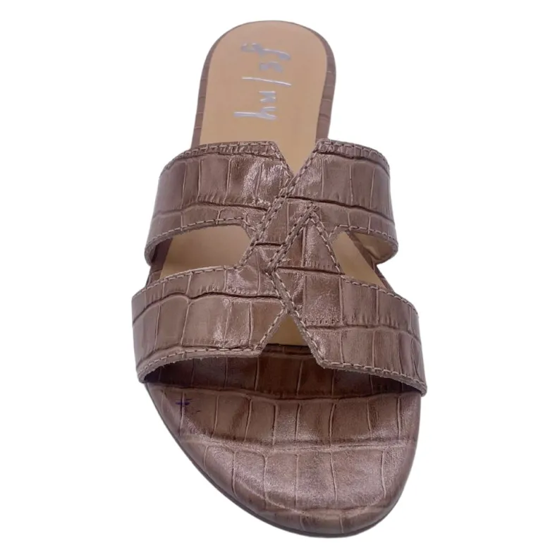 Livia - Taupe Croco