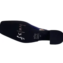 Mila - Navy Suede