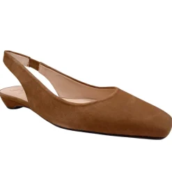Mischa - Dark Camel Suede