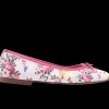 Naomi - Pink Floral Leather