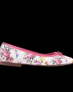 Naomi - Pink Floral Leather