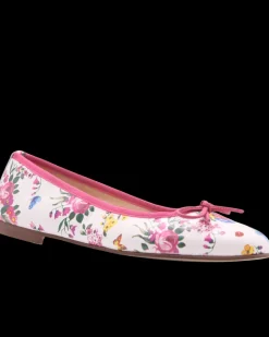 Naomi - Pink Floral Leather