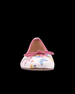 Naomi - Pink Floral Leather