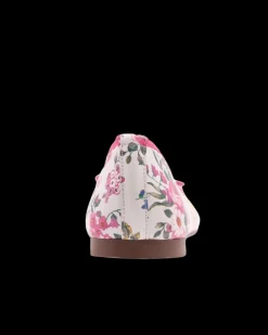 Naomi - Pink Floral Leather
