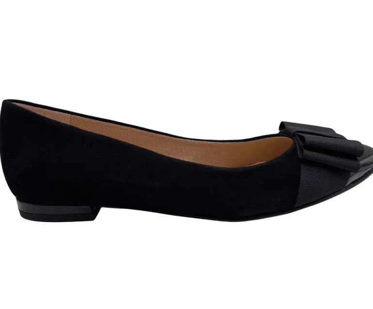 Onstage - Black Suede Patent