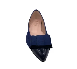 Onstage - Navy Suede Patent