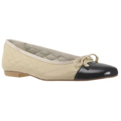 Passport Leather Sole - Beige Black
