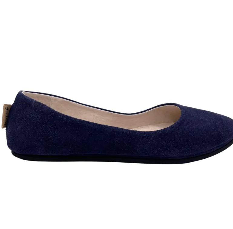 Sloop - Navy Suede