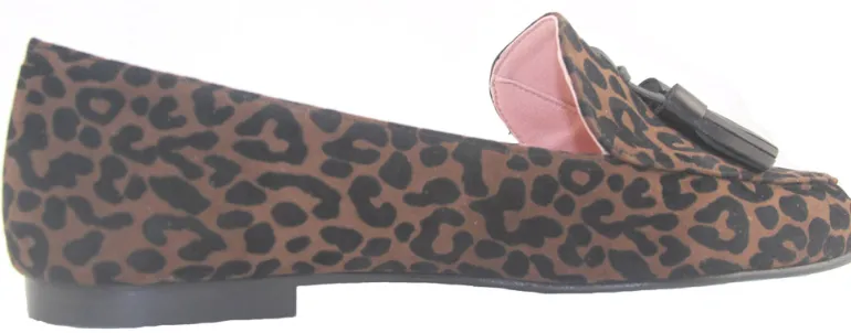 Stacey - Charcoal Leopard