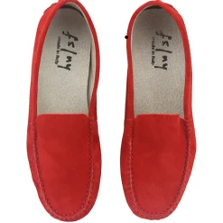Stella - Red Suede
