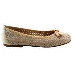 Tessa - Beige Leather
