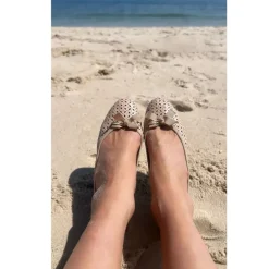 Tessa - Beige Leather