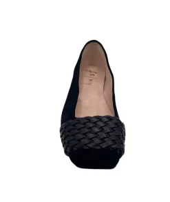 Via - Black Suede Braid