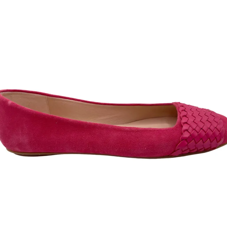 Via - Fuchsia Suede Braid